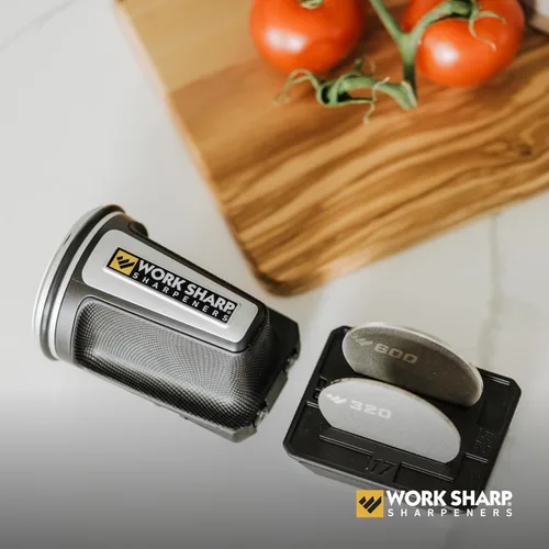 Miniatura 2 de Work Sharp Afilador de cuchillos rodantes, 4 ángulos de afilado, para todos los juegos de cuchillos de cocina