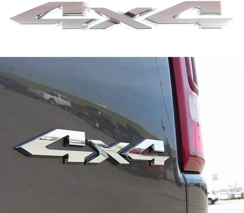 Miniatura 4 de yoaoo® 1 OEM RAM cromado 4 x 4 Emblema Insignia 3d emblema Decal Placa Plana Cromo