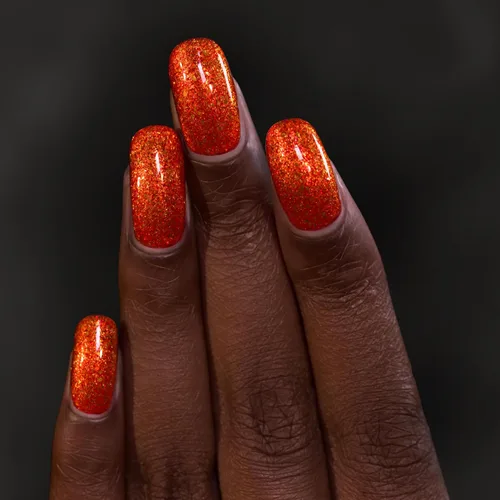 Miniatura 4 de ILNP Carved - Esmalte de uñas naranja brillante Jack-O'-Lantern