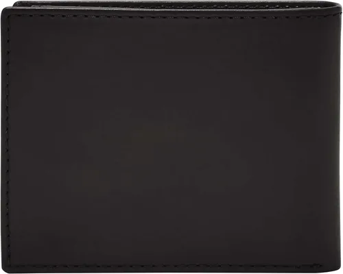 Miniatura 9 de Fossil Derrick - Cartera de piel con bloqueo RFID y funda extraíble para tarjetas