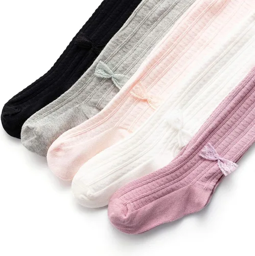 Miniatura 3 de American Trends Leggings para bebé calcetines para niñas pequeñas mallas de punto de invierno para bebés y niñas leggings de punto de invierno