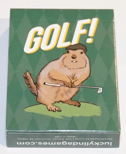 Golf! El juego de cartas - Juego muy divertido, ideal para la noche de juegos, regalo favorito para golfistas y fanáticos de los juegos de cartas,