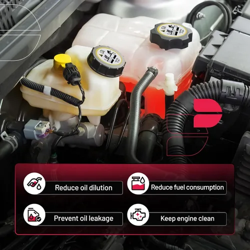 Miniatura 8 de BDFHYK Depósito de expansión de refrigerante del motor compatible con Audi 2012-2018 A6 A6 Quattro, 2012-2018 A7 Quattro, 2014-2018 RS7, 2013-2018