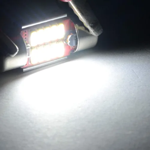 Miniatura 2 de Alla Lighting DE3021 DE3175 Bombillas LED superbrillantes 4014 10-SMD 1.102 in 1.142 in 12V LED DE3022 6428 bombillas para mapa interior de festón