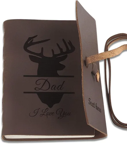 Miniatura 16 de Diarios de cuero personalizados para cuadernos bíblicos cristianos personalizados de 5 x 7 pulgadas, cuaderno de bocetos, diario de viaje, regalos
