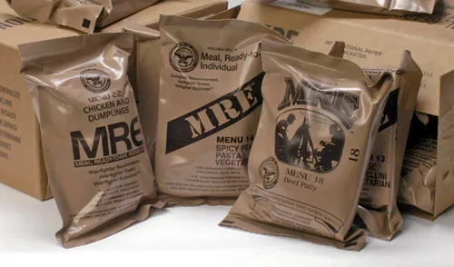 Miniatura 3 de Mre 2018 Inspector de fechas de comidas,listo para comer, caja de 12 genuino excedente US Militar.
