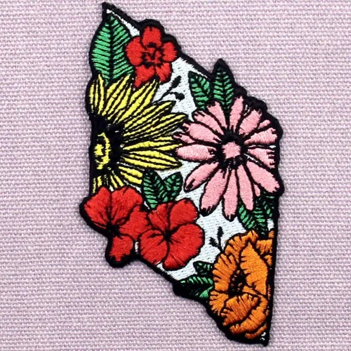 Miniatura 4 de ZEGINs Hermoso parche colorido bordado apliques hierro en coser en emblema