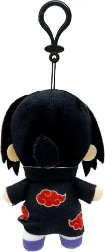 Miniatura 3 de Great Eastern Entertainment Naruto Shippuden Itachi Uchiha Mini peluche con gancho de 4.5 pulgadas de alto
