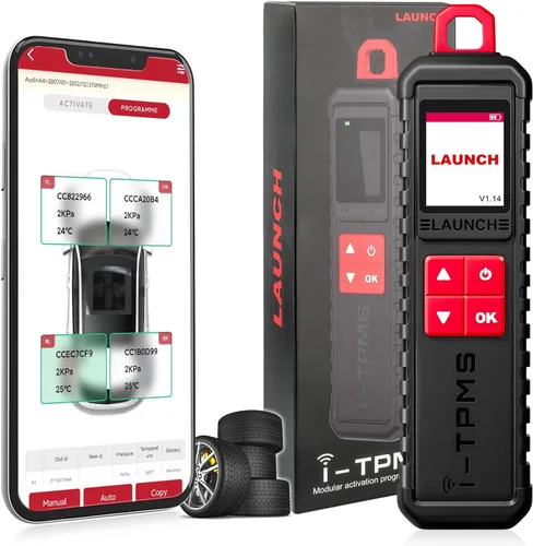 LAUNCH X431 i-TPMS (Actualización de TS Gun) Detector de Presión de Neumáticos TPMS, Activar/Reaprender, Herramienta de Diagnóstico TPMS Compatible