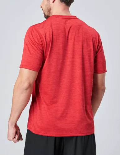 Miniatura 4 de Paquete de 5 camisetas de manga corta, con cuello redondo y de secado rápido para hombre, camisetas deportivas para correr, entrenar o ir al gimnasio