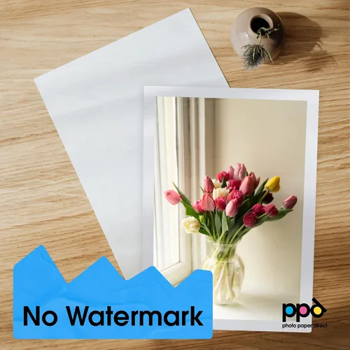 Miniatura 5 de PPD Papel fotográfico brillante para impresora de inyección de tinta, hojas imprimibles de calidad prémium de 5 x 7 pulgadas para imagen