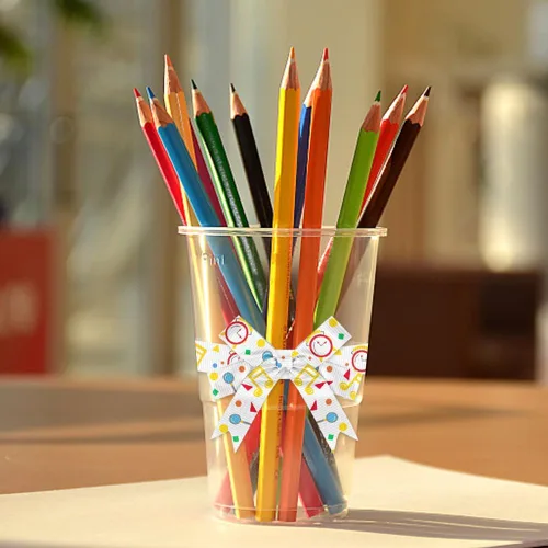 Miniatura 4 de 9 rollos de cintas de grogrén de regreso a clases de 27 yardas – rojo, azul y amarillo – Cintas de envoltura de regalo de 3/8 pulgadas