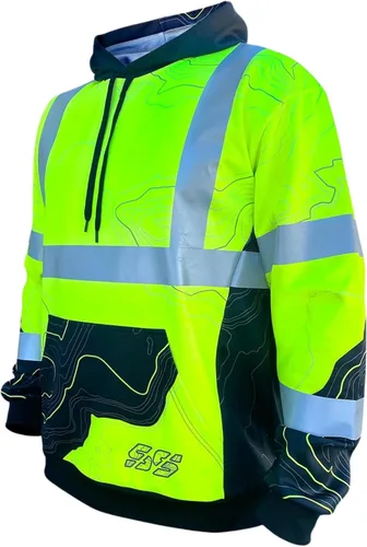 Miniatura 18 de SafetyShirtz SS360 ANSI Clase 3 Tipo R Sudaderas con Capucha Gráfica