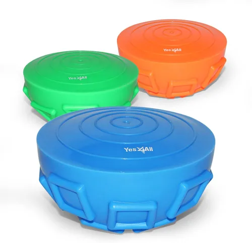 Miniatura 4 de Yes4All Hedgehog Balance Pods for Exercise, Core Body Balancing, Balance Pods for Youth & Adults with Hand Pump - Set of 5
