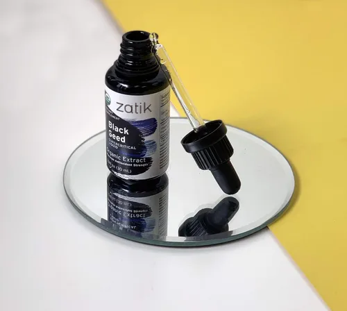Miniatura 4 de Zatik Naturals - Extracto líquido supercrítico orgánico de semillas negras de espectro completo, máxima fuerza antioxidante, certificado USDA, 1