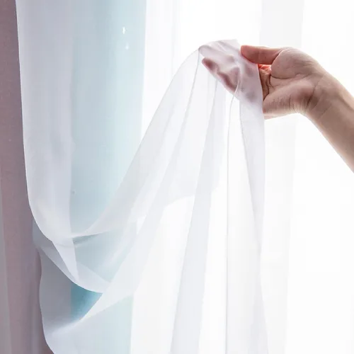 Miniatura 9 de Cortinas de tela con estrellas brillantes para niños, cortinas de princesa para sala de estar, cortinas opacas para ventana, cortina opaca
