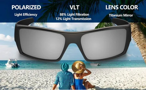 Miniatura 6 de Lentes de repuesto polarizadas de 0.059 in para gafas de sol Oakley M2 Frame OO9212 - Múltiples opciones