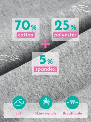 Miniatura 2 de Resinta Paquete de 4 pantalones deportivos para niños pequeños y niños, pantalones deportivos con cordón ajustable, ropa deportiva casual