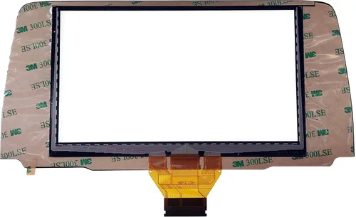Miniatura 3 de BestParts nuevo reemplazo del digitizador de cristal de la pantalla táctil de 7 pulgadas TM070RDHP0 Con radio Mazda CX-5 2017-2020, 5V 50pin solo