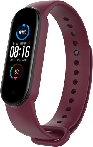 Miniatura 16 de hengkang Compatible con Amazfit Band 5/Xiaomi Mi Band 6/Mi Band 5, correas de repuesto ajustables de silicona deportiva para Amazfit Band 5, Mi Band