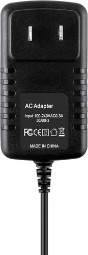 Miniatura 2 de Adaptador de CA Cargador rápido para Sylvania Reproductor de DVD portátil Cable de fuente de alimentación con 4 pies