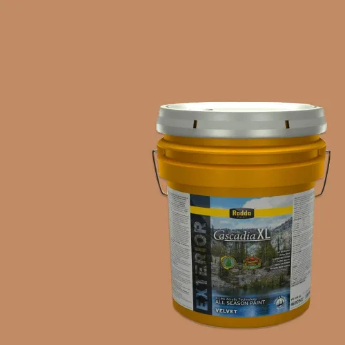 Miniatura 168 de Rodda Paint CASCADIA ZERO - Pintura plana e imprimación para interiores en uno, cuarto de galón, crema de ballet