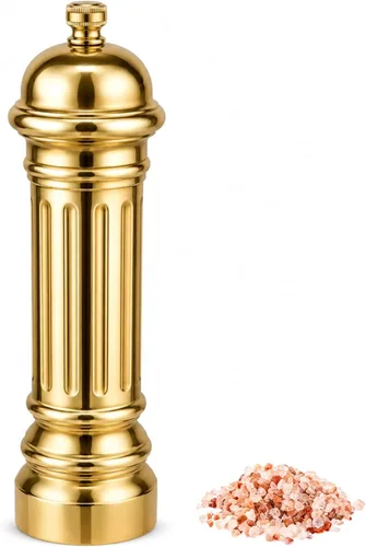 Miniatura 9 de Molinillo de pimienta de metal con núcleo de acero inoxidable, molinillo de pimienta de alto rendimiento resistente con grosor ajustable