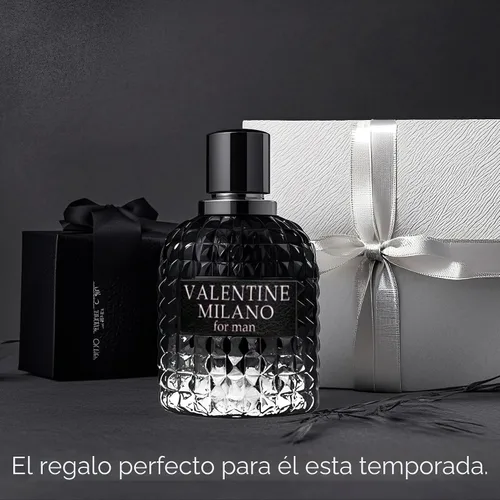 Miniatura 4 de AFLUXE Colonia para Hombres Valentine Milano Eau De Toilette Spray Corporal Perfume Fragancia Natural de Larga Duración 3.4 Fl Oz de Uso Diario
