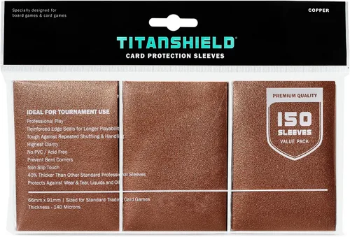 Miniatura 19 de TitanShield Fundas Premium para Cartas Compatibles con Pokémon, One Piece, Lorcana, Flesh & Blood, y Magic The Gathering MTG
