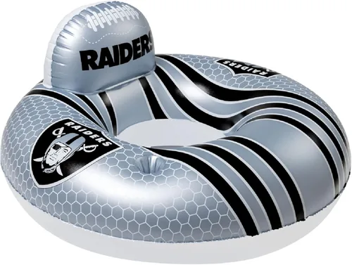 Miniatura 7 de BigMouth 42” Inflatable Pool Floats Officially Licensed NFL Fan Gear Merchandise Back Support Inner Tube for Adults and Teens