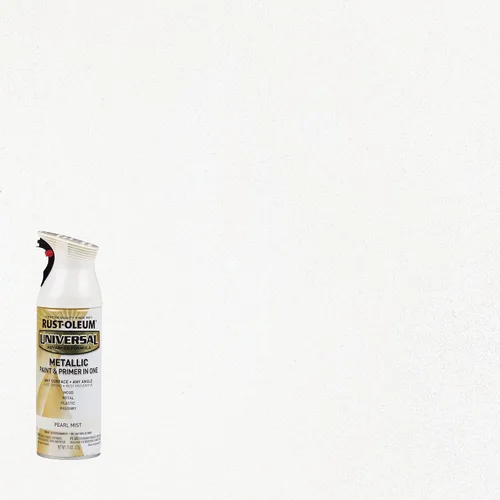 Miniatura 2 de Rust-Oleum 261411 Pintura en aerosol metálica universal para todas las superficies, 11 onzas, niebla perla (paquete de 2)