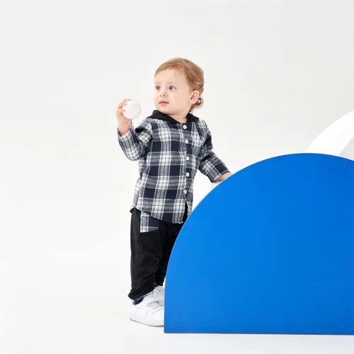 Miniatura 38 de Conjunto de ropa para bebés y niños pequeños, camisa con capucha y pantalones deportivos para otoño e invierno