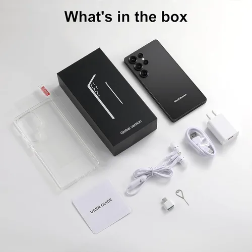 Miniatura 8 de I25 Ultra 12GB + 512GB Unlocked Cell Phone, 5G Smartphone Android 15 Snapdragon 8 Gen 3 Octa-Core UnlockPhone, 8000mAh Battery, 6.9" FHD+ 120Hz