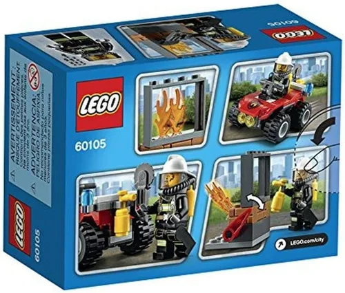 Miniatura 2 de Juego LEGO CITY Fire ATV 60105