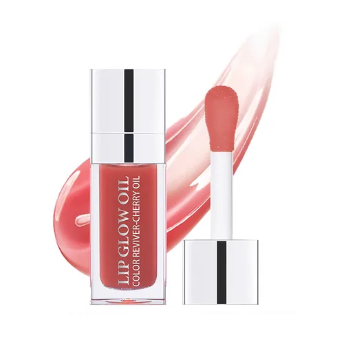 Aceite hidratante para labios, brillo labial hidratante, aceite de labios voluminoso, brillo no pegajoso de larga duración, tinte de aceite de