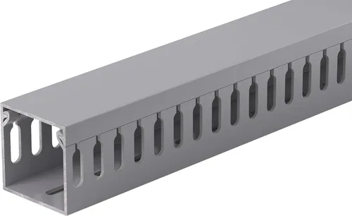 Miniatura 15 de ZhiYo Canaleta de gestión de cables para rack de servidor profesional de A2 pulg. x An2.4 pulg., kit de canaleta de cables de 95 pulg.
