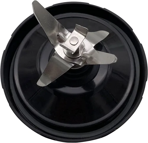 Miniatura 4 de Taza de repuesto de 18 oz/24 oz con tapa de boquilla con cuchillas extractoras Pro con engranajes de 6 machos, compatible con Nutri Ninja Pro