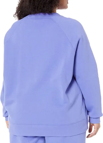 Miniatura 6 de Tienda Essentials Sudadera de manga larga con cuello redondo y ajuste holgado para mujer (disponible en tallas extragrandes)