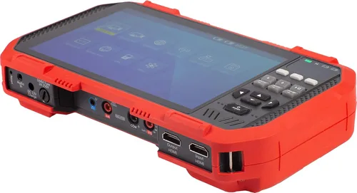 Miniatura 5 de Triplett 8075 CamView IP Pro-X - Probador de cámara CCTV con PoE, servidor DHCP incorporado y pantalla táctil TFT de 7 pulgadas - NTSC/PAL, HD-CVI
