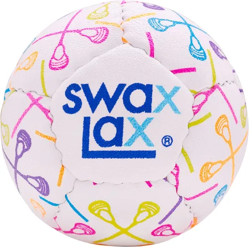 Miniatura 28 de Swax Lax Pelota de entrenamiento para Lacrosse - Práctica para interiores y exteriores con menos rebotes y menos pique