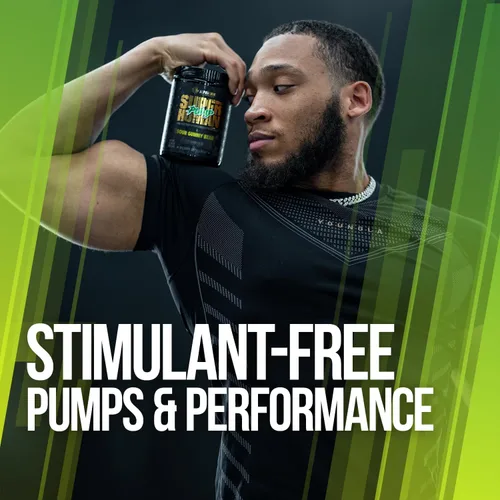 Miniatura 5 de ALPHA LION Superhuman Pump Polvo Pre Entrenamiento, Suplemento Pre Entrenamiento con Cafeína Nootrópica y Sin Estimulantes, Potenciador de Óxido