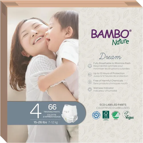 Miniatura 11 de Bambo Nature Pantalones de entrenamiento premium (tallas 4 a 6 disponibles), talla 5, 20