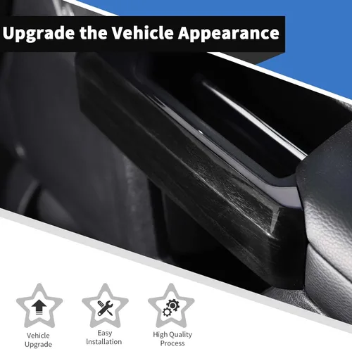 Miniatura 6 de Voodonala para F-150 2015-2020 Cubiertas de manija interior para puerta de Ford F150 2015-2020 Compatible con Ford F150 F250 F350