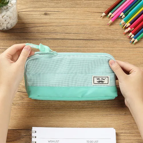 Miniatura 6 de Mr. Pen - Estuche para lápices, verde menta, bolsa para lápices, bolsa para lápices, estuche para bolígrafos, bolsa para bolígrafos