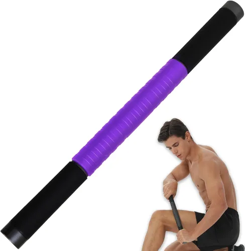 Miniatura 9 de Rodillo muscular para masaje de piernas, rodillo de pantorrilla, rodillo de liberación profunda de tejido muscular, puntos de activación para Negro