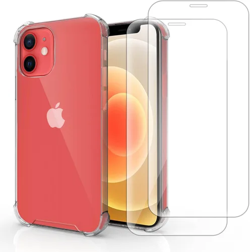Miniatura 7 de Funda transparente para iPhone 11 con protector de pantalla Paquete 2 en 1 Doble protección – Incluye 2 protectores de vidrio templado de dureza