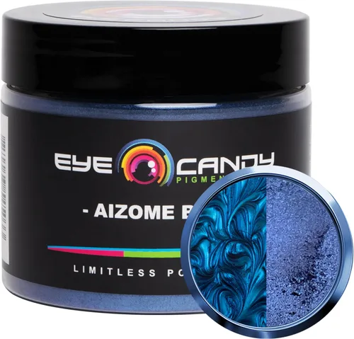 Miniatura 27 de Eye Candy Polvo de pigmento de mica prémium Kaiso Green (50 G), multiusos, aditivo para artes y manualidades, epoxi, arte de resina, esmalte