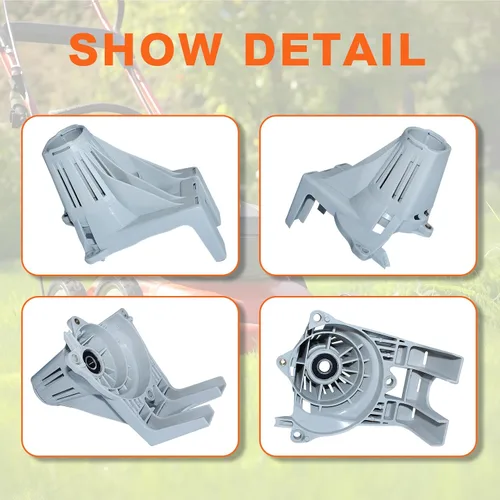 Miniatura 5 de Bujía de la carcasa del tambor de embrague para Stihl FS80 FS85 HT70 HT75 FC80 FC85 recortadora, tambor de embrague, carcasa del tambor de embrague