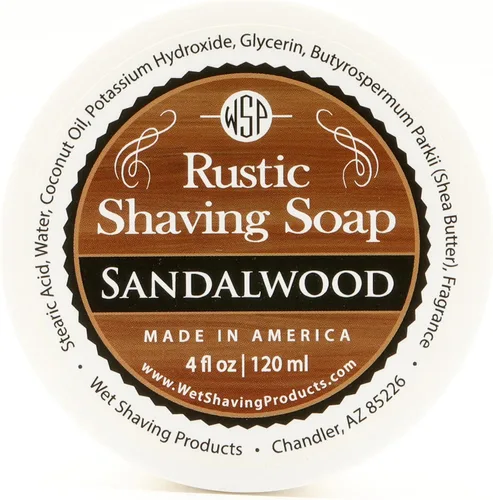 Miniatura 3 de WSP - Jabón de afeitar rústico (Tweed gaélico) fabricado artesanalmente en Estados Unidos con ingredientes naturales veganos