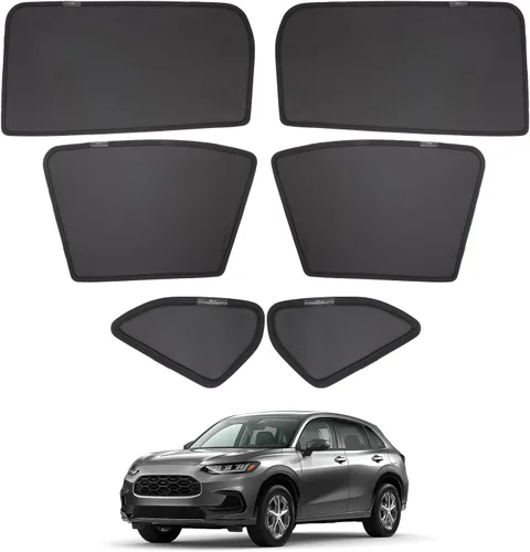 Miniatura 10 de CX-5 Parasol para ventana de automóvil para Mazda CX-5 2017-2026, cortinas de malla magnética para ventana lateral, protección UV y escudo térmico